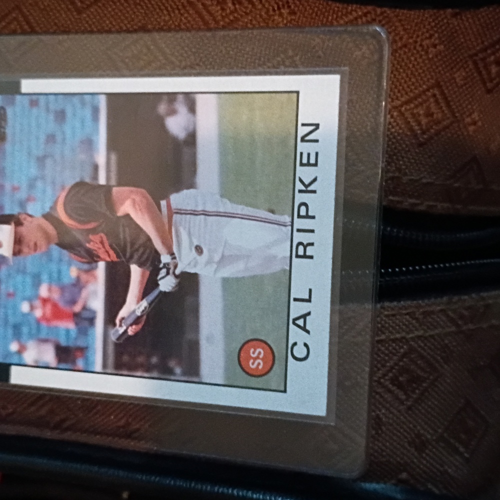 Cal Ripken Orioles Baseball Card - Picture 3 of 5